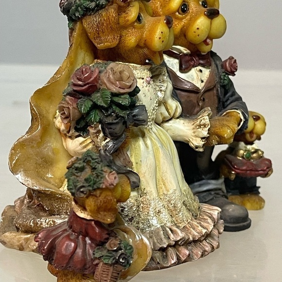 Barkley Crossing “Our Love is Furever” Dog Groom Bride Figurine BC78604 Wedding - Picture 7 of 13